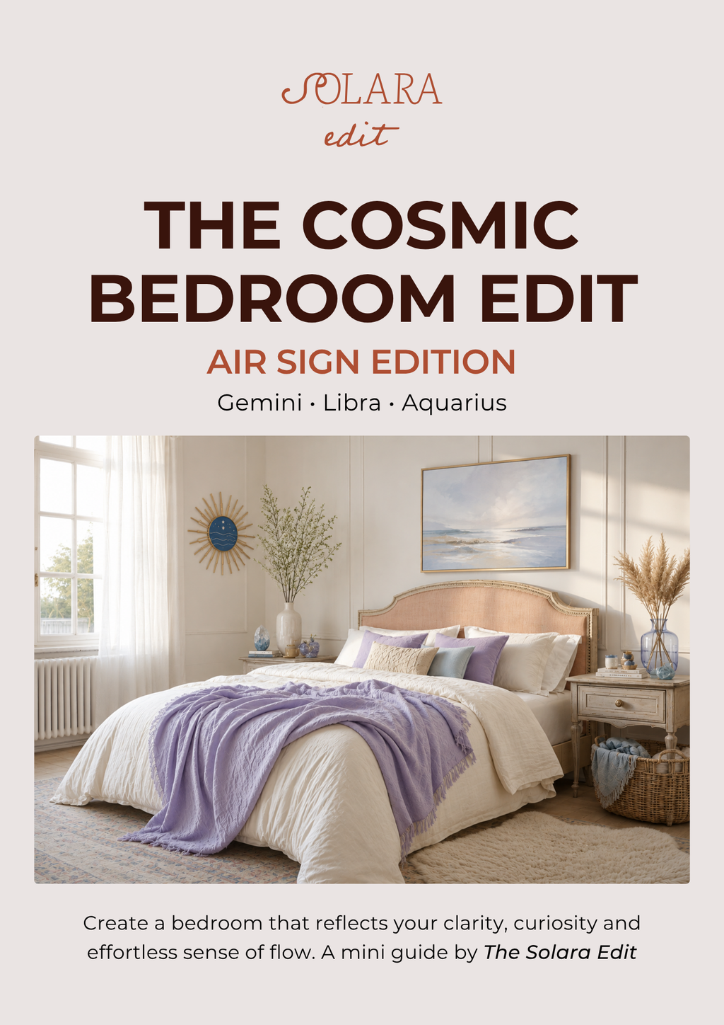 The Cosmic Bedroom Edit: Air Sign Lookbook