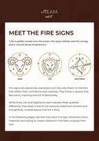 The Cosmic Bedroom Edit: Fire Sign Lookbook