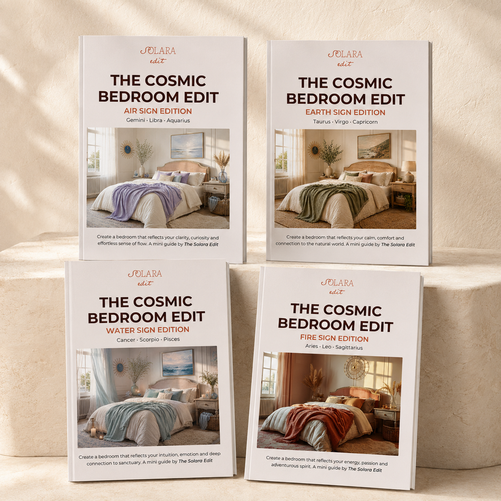 The Cosmic Bedroom Edit: Complete Zodiac Lookbook Bundle