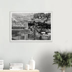 Byron The Shack Wall Art with Premium Wooden Frame
