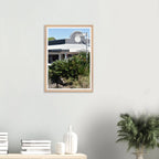 Byron Street Wall Art with Premium Wooden Frame
