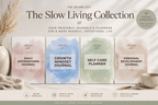 The Slow Living Collection: Printable Journals & Planners Bundle